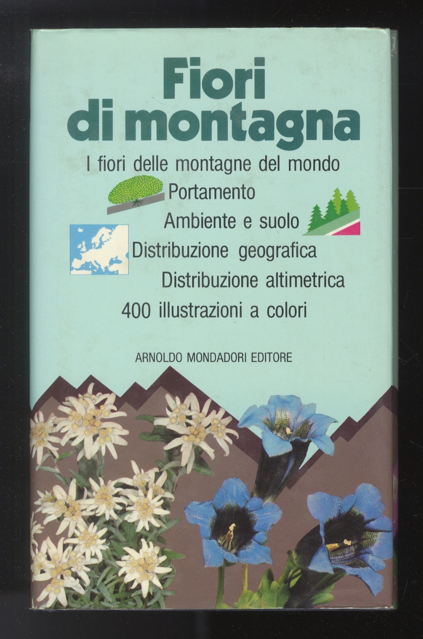 Fiori di montagna. Fotografie di Giuseppe Mazza.