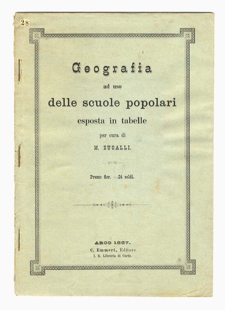 Geografia ad uso delle scuole popolari esposta in tabelle [.].