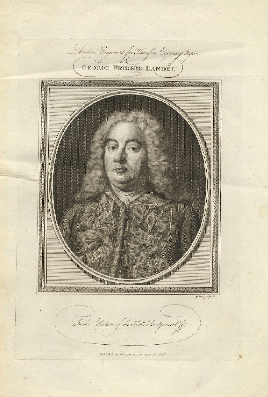 George Frideric Handel.
