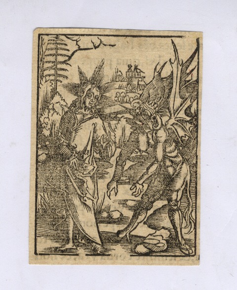 Gesù tentato dal Diavolo, nel deserto.