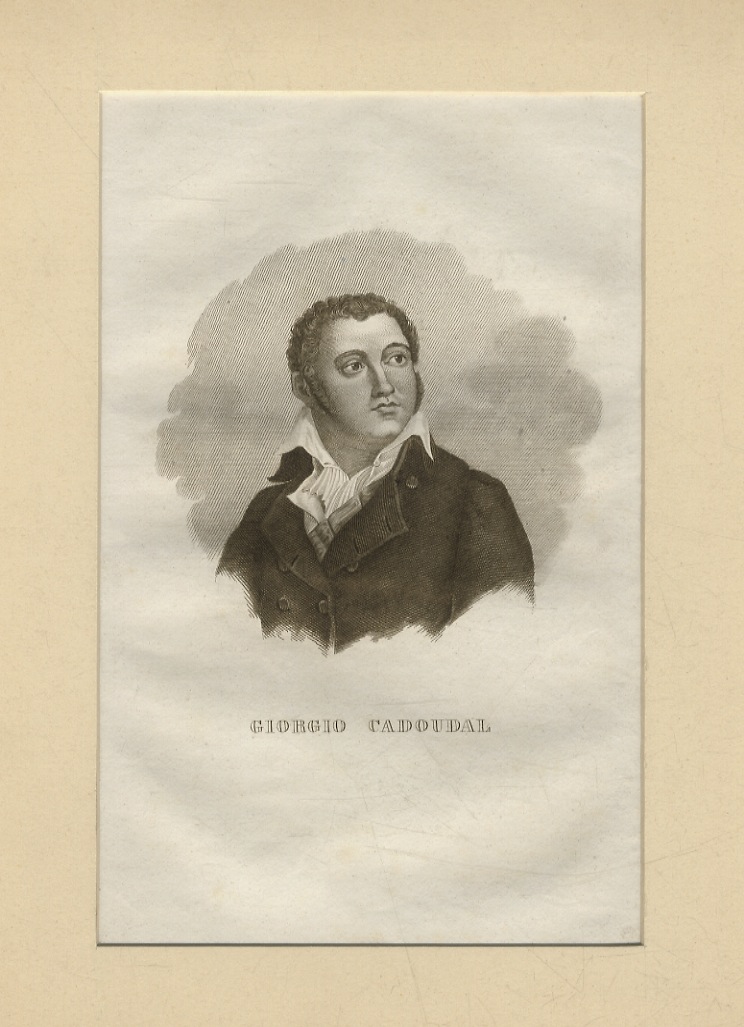 Giorgio Cadoudal. (Ritratto a mezzo busto, di 3/4 verso sinistra, …