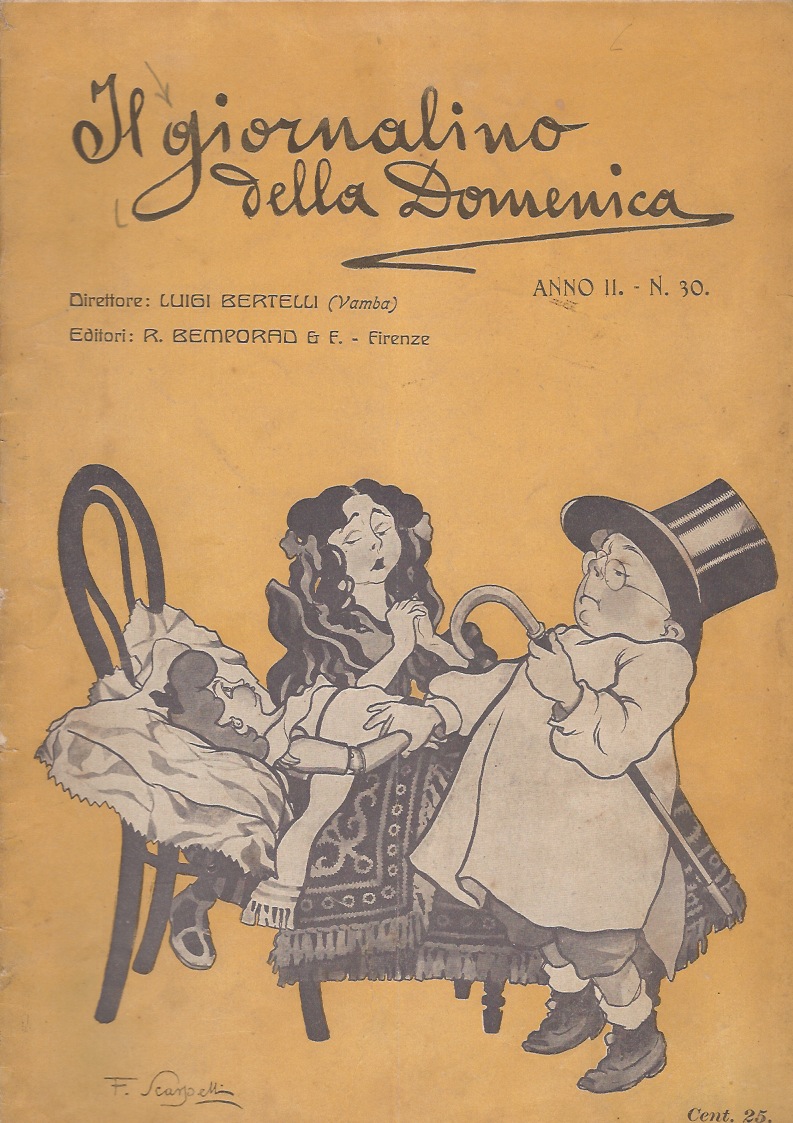 Giornalino (Il) della Domenica, Direttore Luigi Bertelli (Vamba). Anno II, …