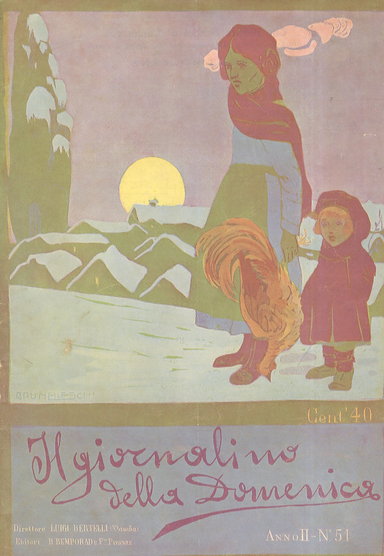 Giornalino (Il) della Domenica, Direttore Luigi Bertelli (Vamba). Anno II, …