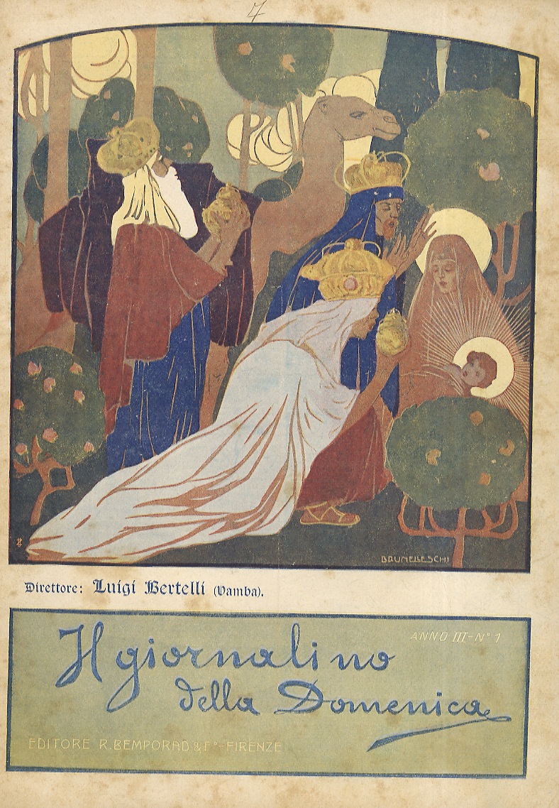Giornalino (Il) della Domenica, Direttore Luigi Bertelli (Vamba). Anno III, …