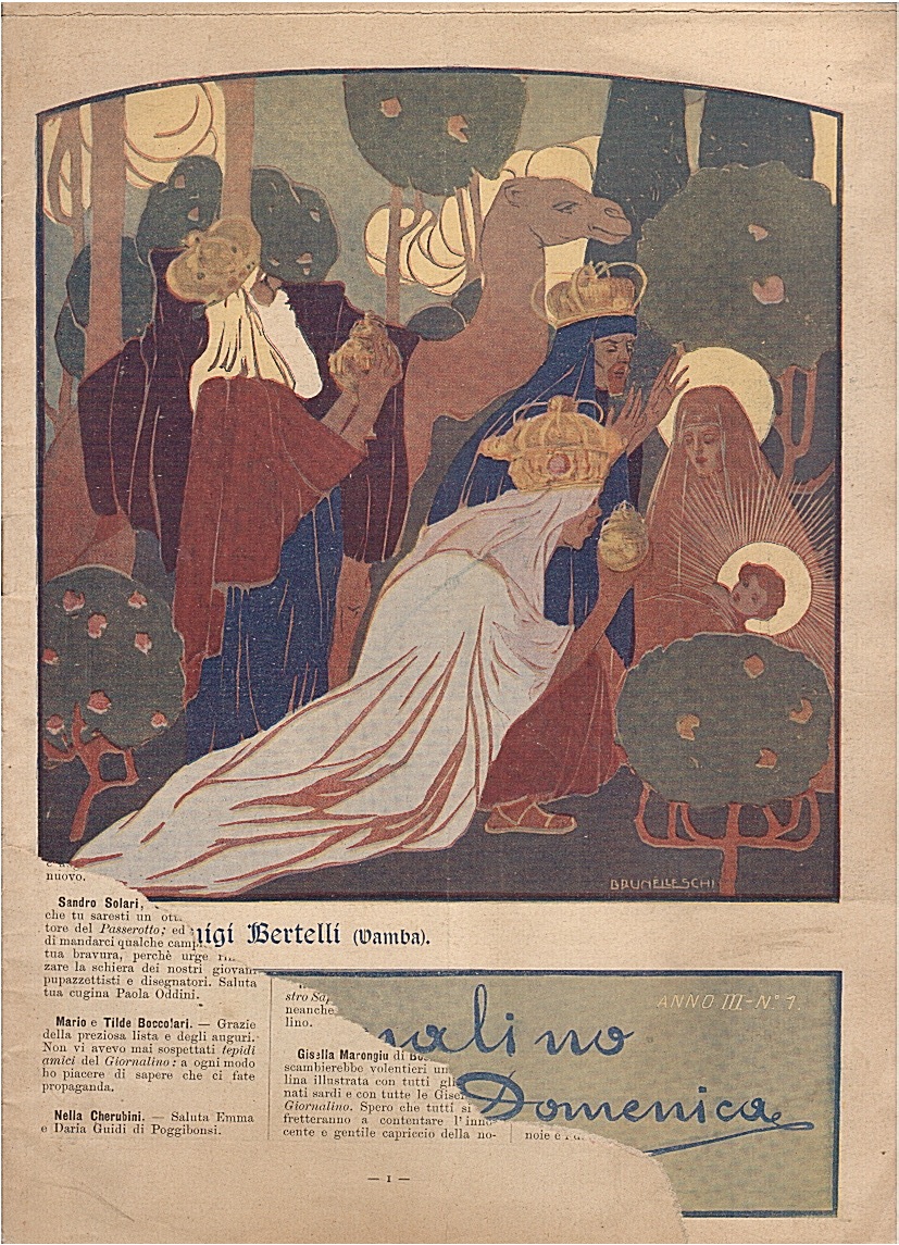 Giornalino (Il) della Domenica, Direttore Luigi Bertelli (Vamba). Anno III, …