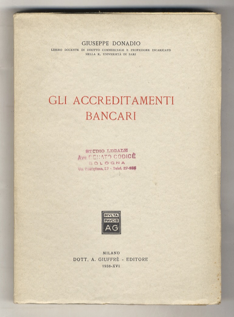 Gli accreditamenti bancari.