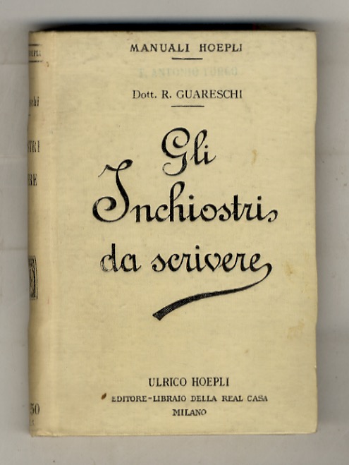 Gli inchiostri da scrivere.