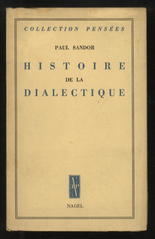 Histoire de la dialectique.