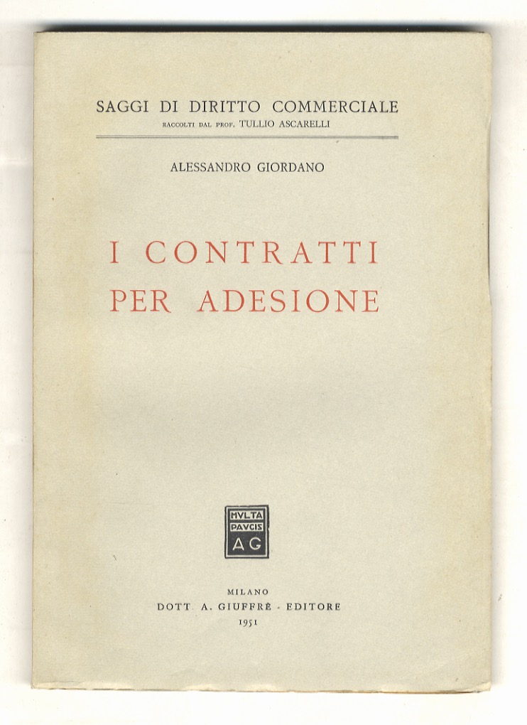 I contratti per adesione.