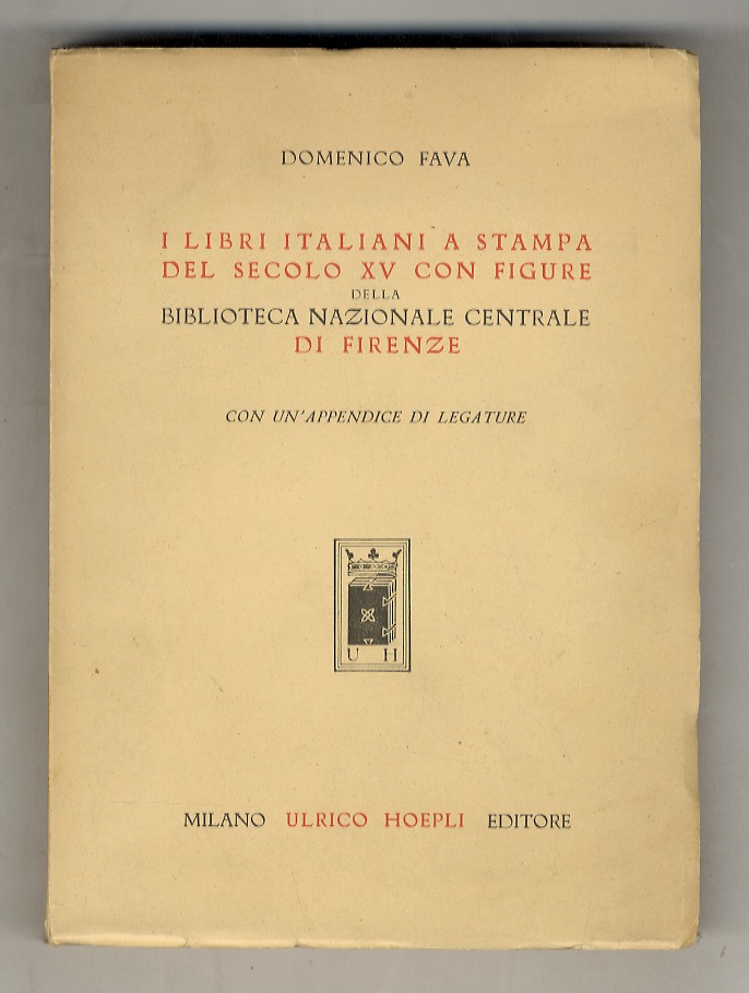 I libri italiani a stampa del secolo XV con figure …