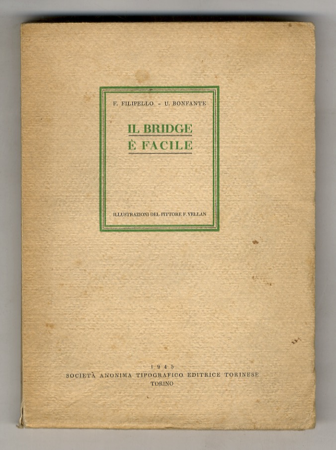 Il bridge è facile. Illustrazioni del pittore F. Vellan.