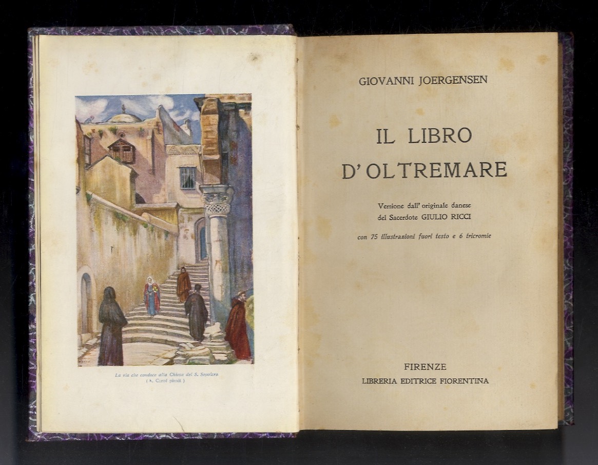 Il libro d'oltremare. Versione dall'originale danese del sacerdote Giulio Ricci. …