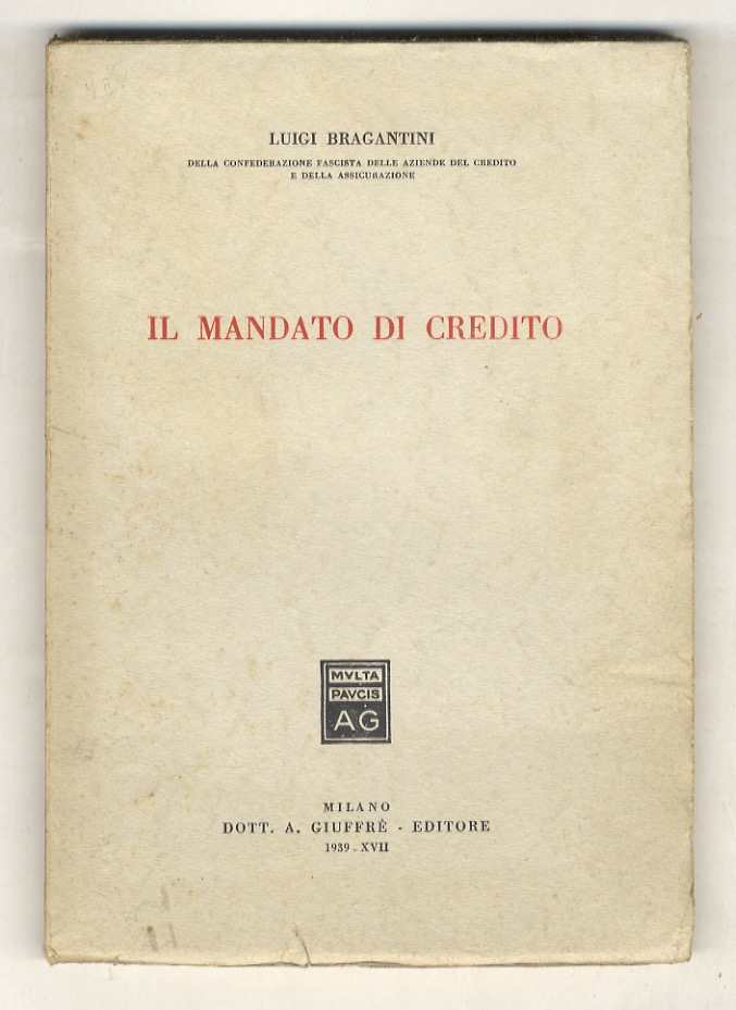 Il mandato di credito.