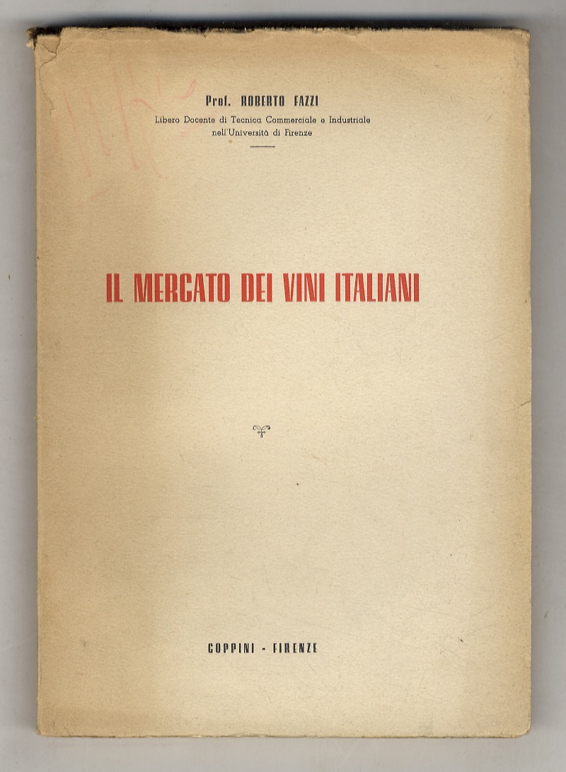 Il mercato dei vini italiani.