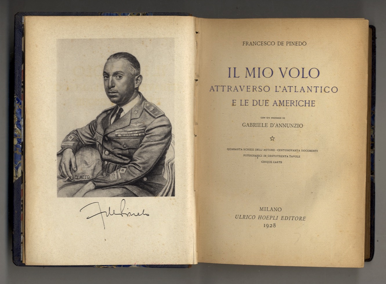 Il mio volo attraverso l'Atlantico e le due Americhe. Con …