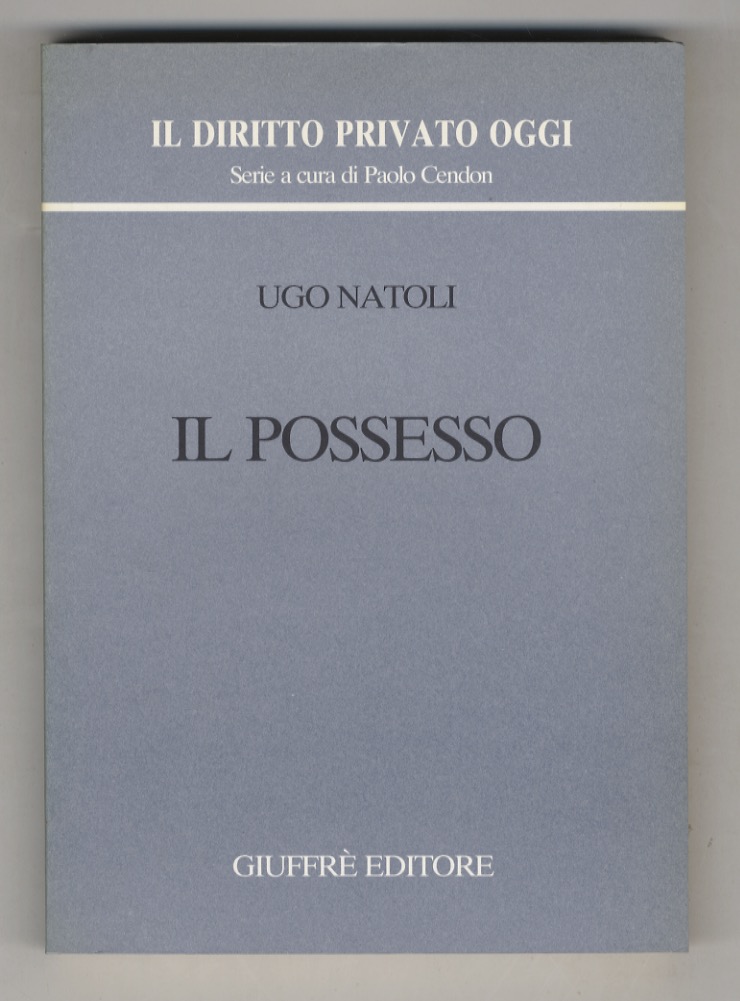 Il possesso.