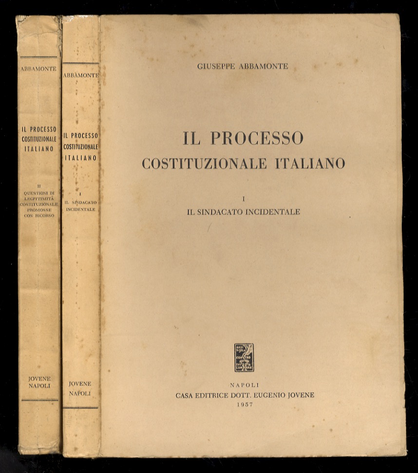 Il processo costituzionale italiano: Il sindacato incidentale - Questioni di …