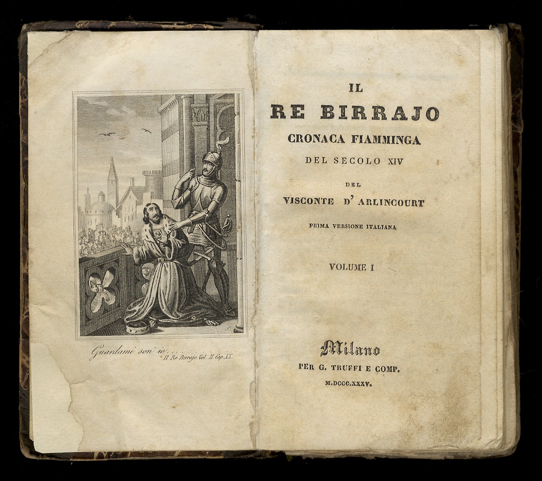 Il Re birrajo. Cronaca fiamminga del secolo XIV del Visconte …