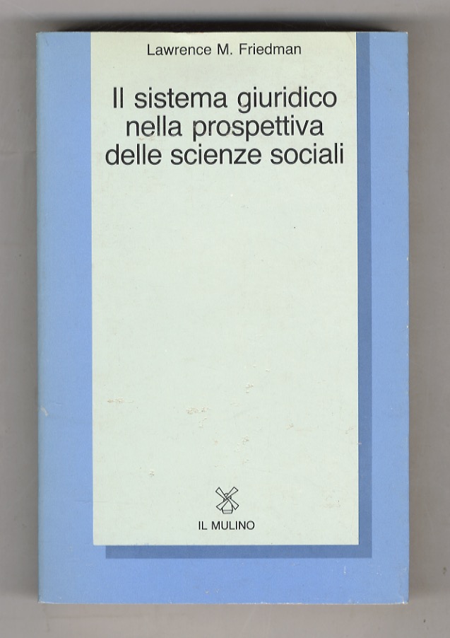 Il sistema giuridico nella prospettiva delle scienze sociali.