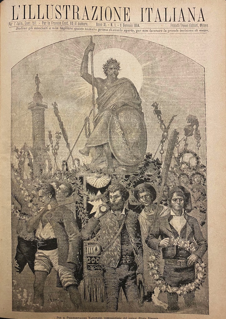 ILLUSTRAZIONE (L') Italiana. Rivista settimanale degli avvenimenti e personaggi contemporanei …