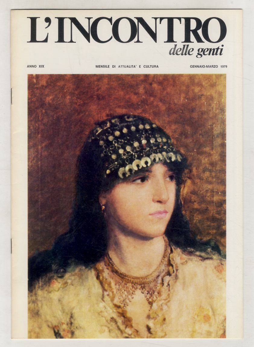 INCONTRO (L') delle genti. Rivista di scienze, lettere ed arte. …