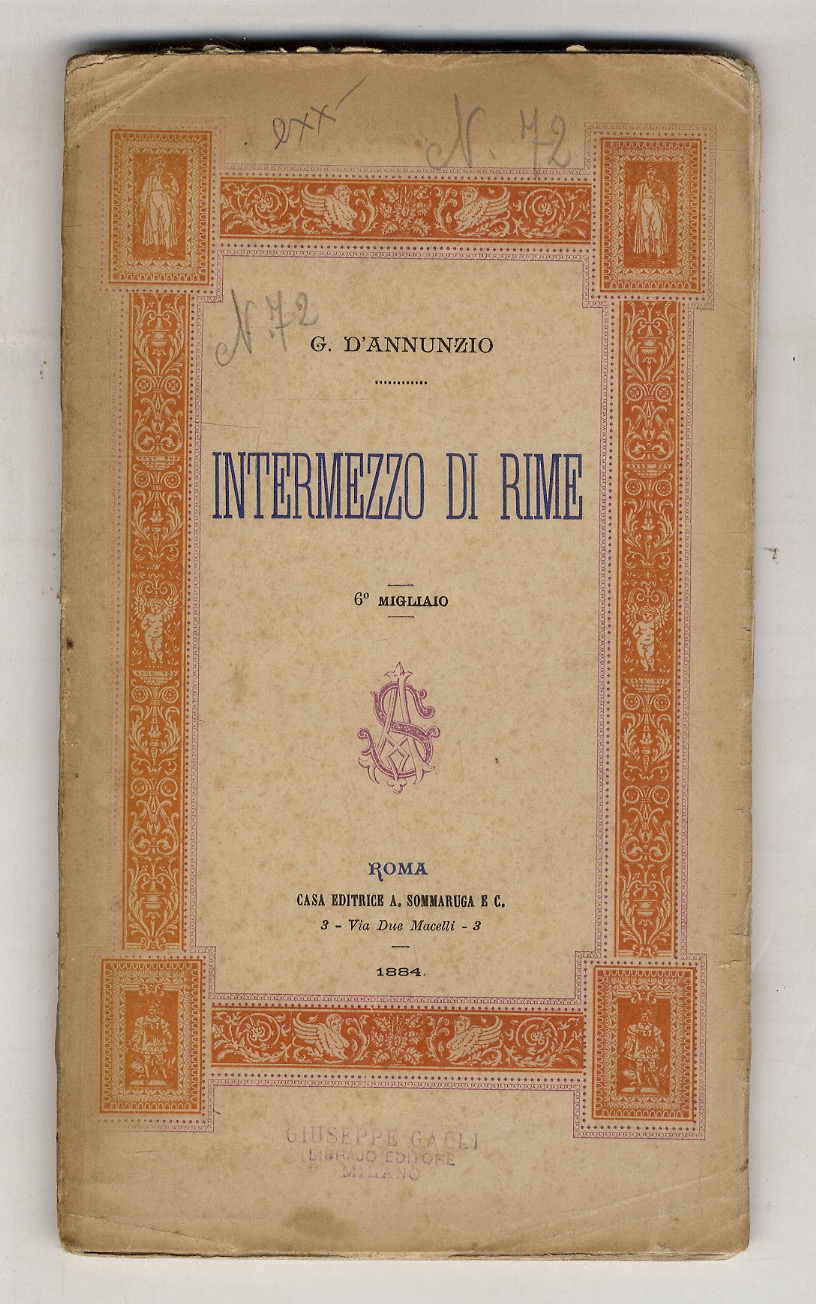 Intermezzo di rime. 6° migliaio.