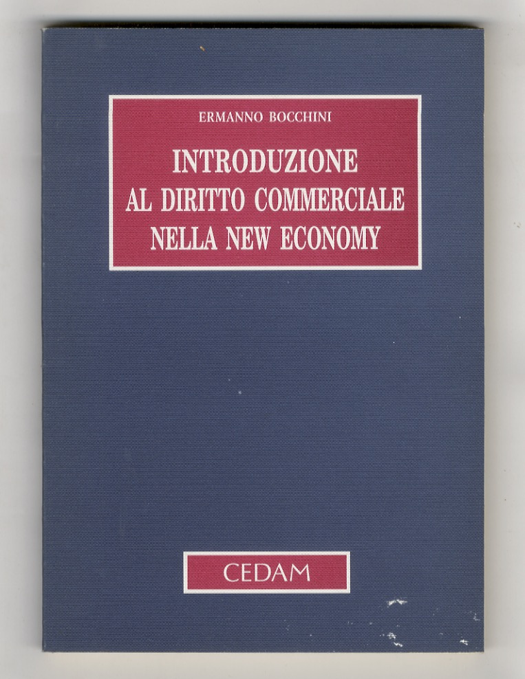 Introduzione al diritto commerciale nella New Economy.