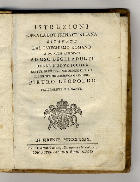 Istruzioni sopra la Dottrina Cristiana ricavate dal Catechismo Romano e …