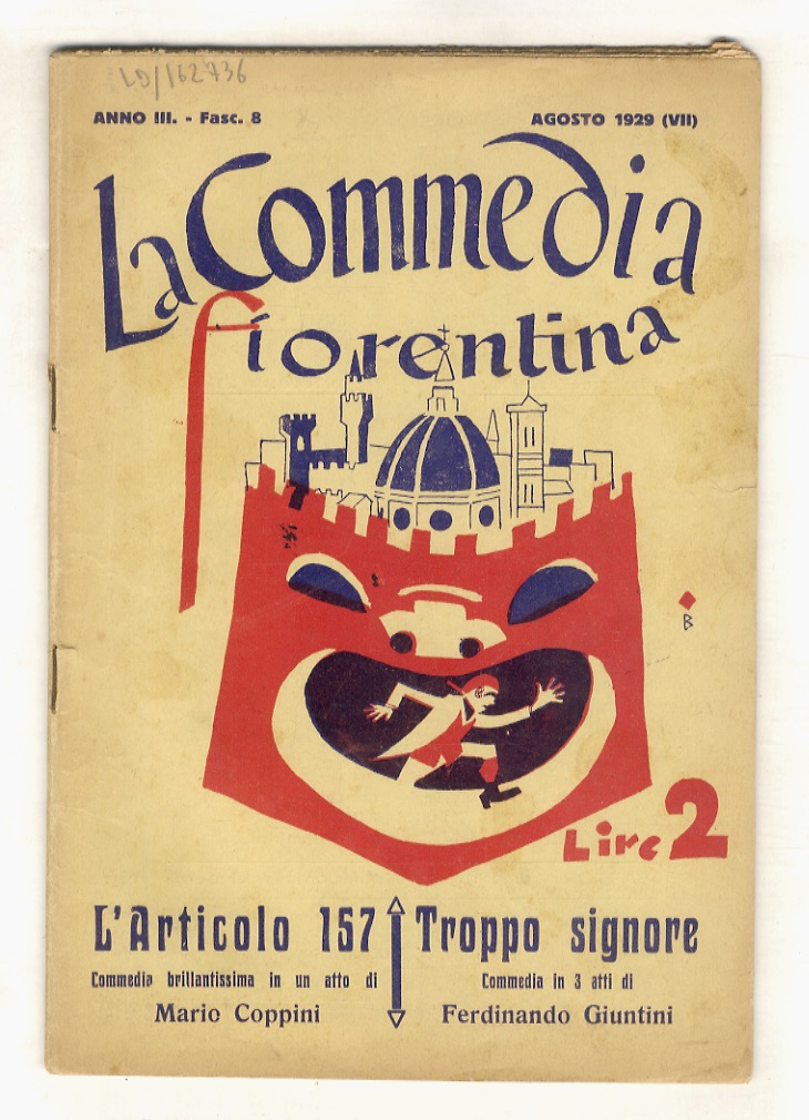 L'articolo 157. Commedia brillantissima in un atto. [Segue:] GIUNTINI Ferdinando. …