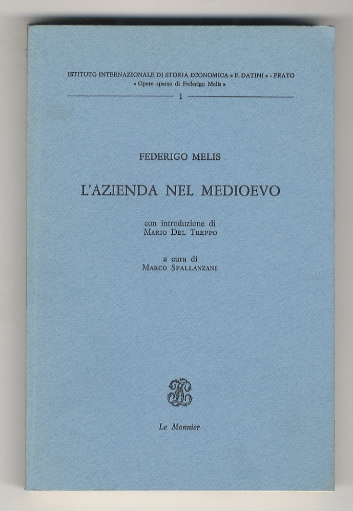 L'azienda nel Medioevo. Con introduzione di Mario Del Treppo. A …
