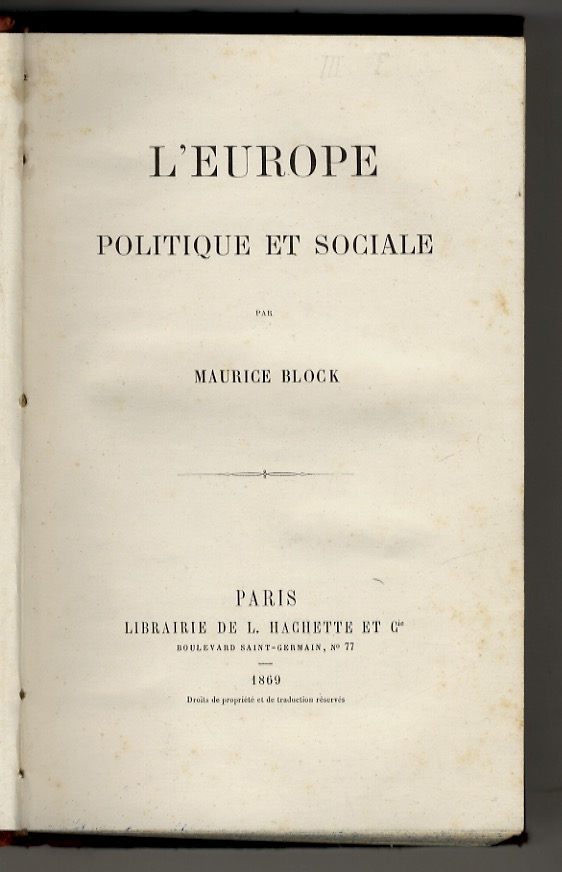 L'Europe politique et sociale.