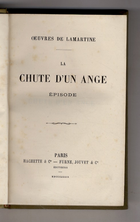 La Chute d'un Ange. Episode.