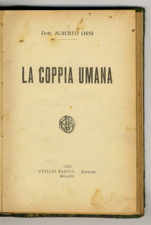 La coppia umana.