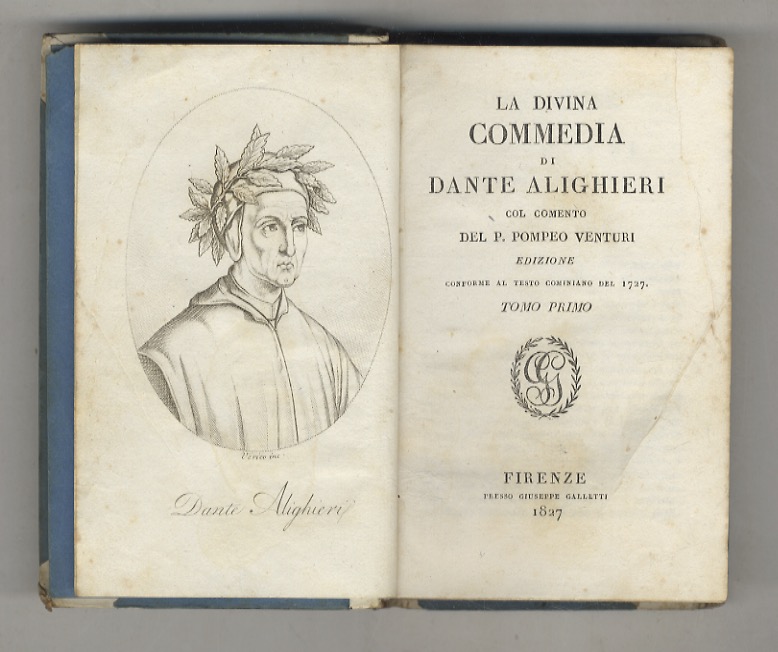 La Divina Commedia di Dante Alighieri col comento del p. …