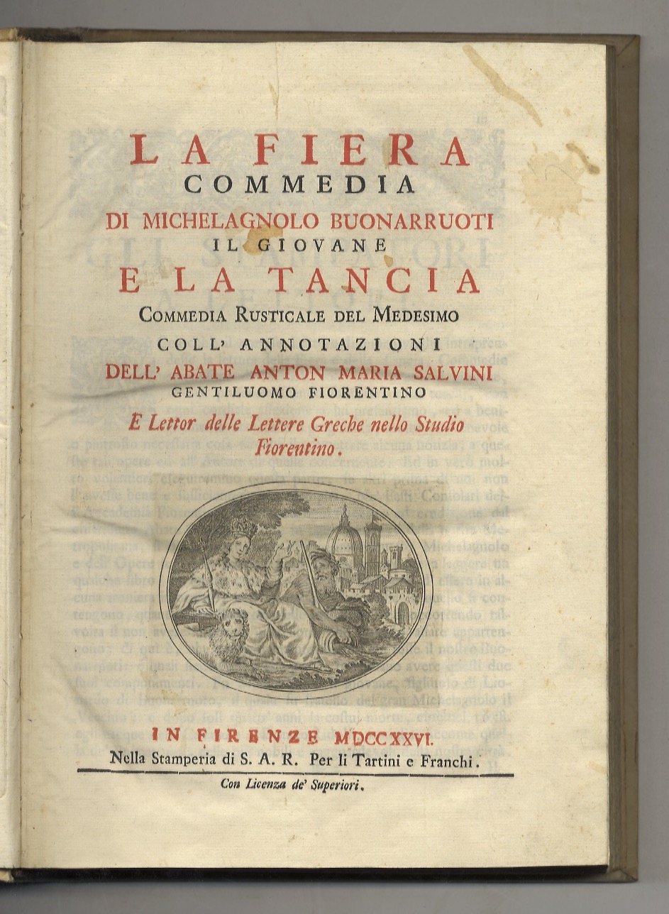 La Fiera commedia di Michelagnolo Buonarruoti il giovane e La …