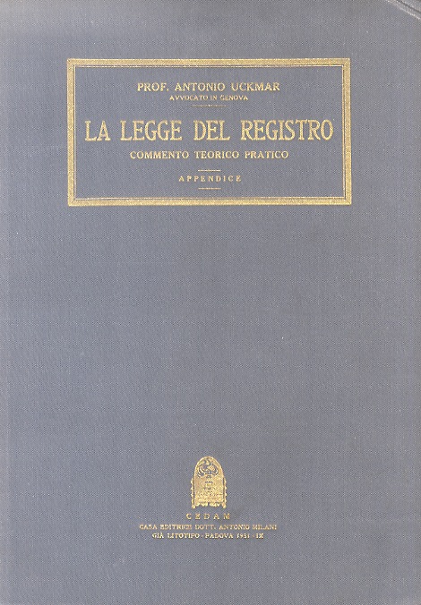 La legge del registro. Commento teorico pratico.
