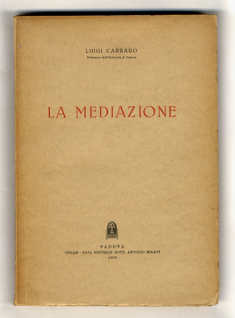 La mediazione.