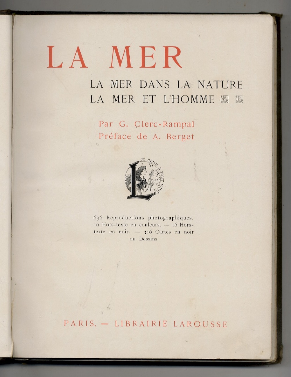 La mer. La mer dans la nature. La mer et …