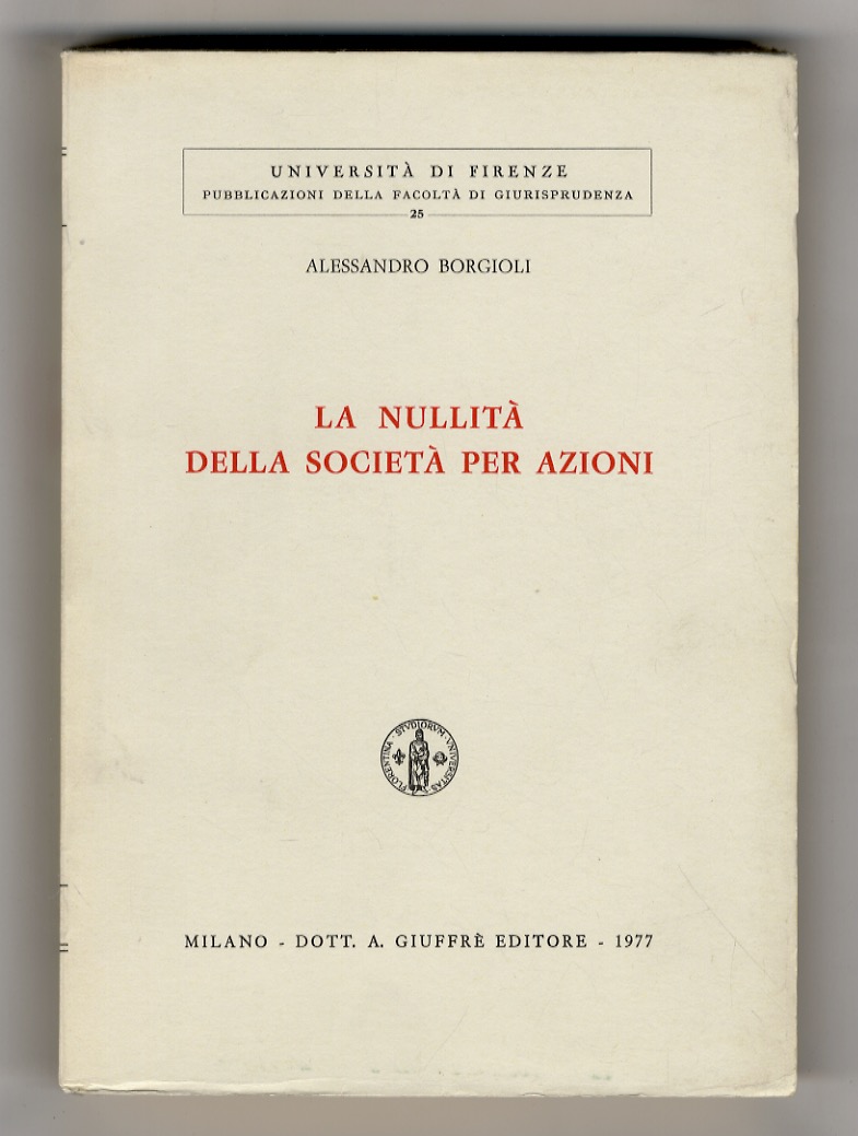 La nullità della società per azioni.