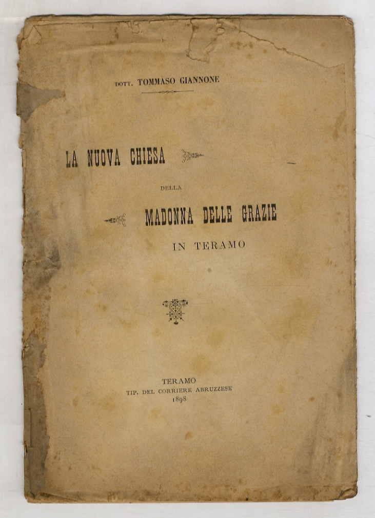 La nuova chiesa della Madonna delle Grazie in Teramo.