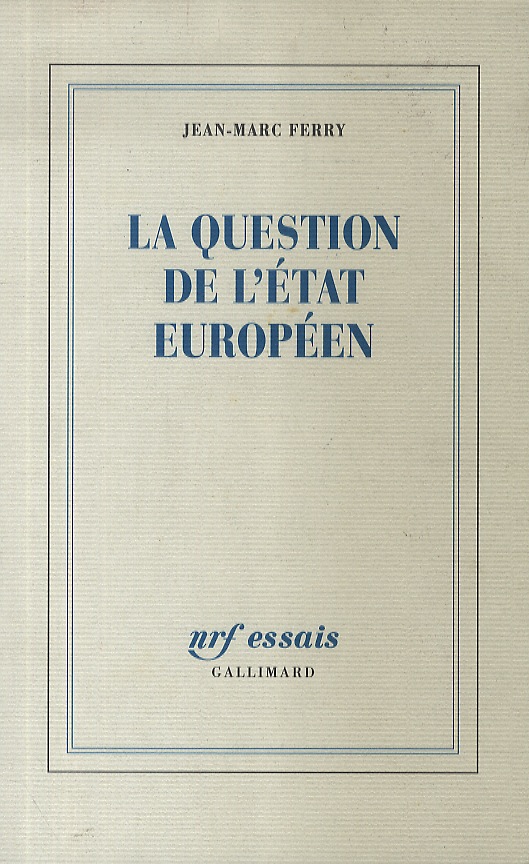 La question de l'état europeén.