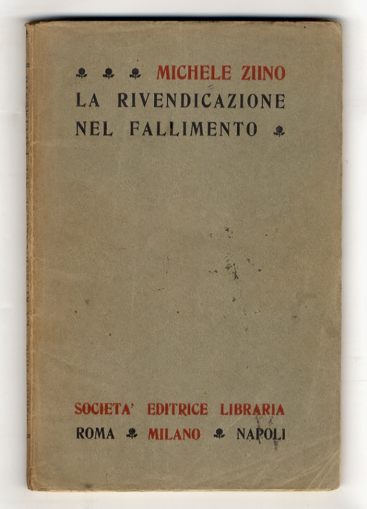 La rivendicazione nel fallimento.