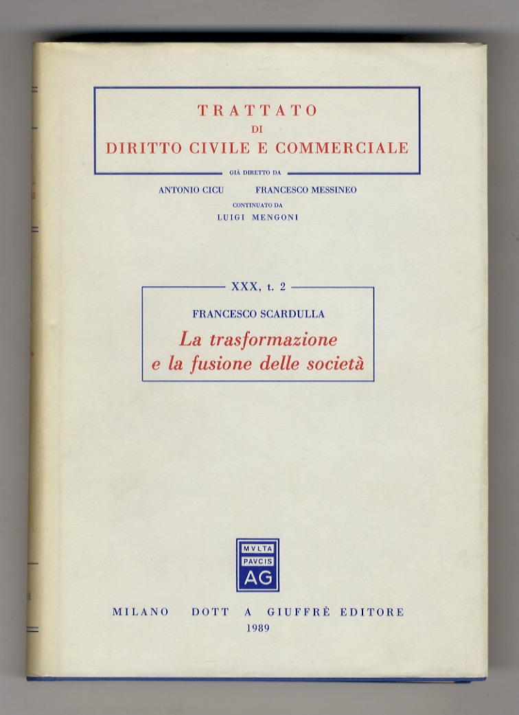 La trasformazione e la fusione delle società.