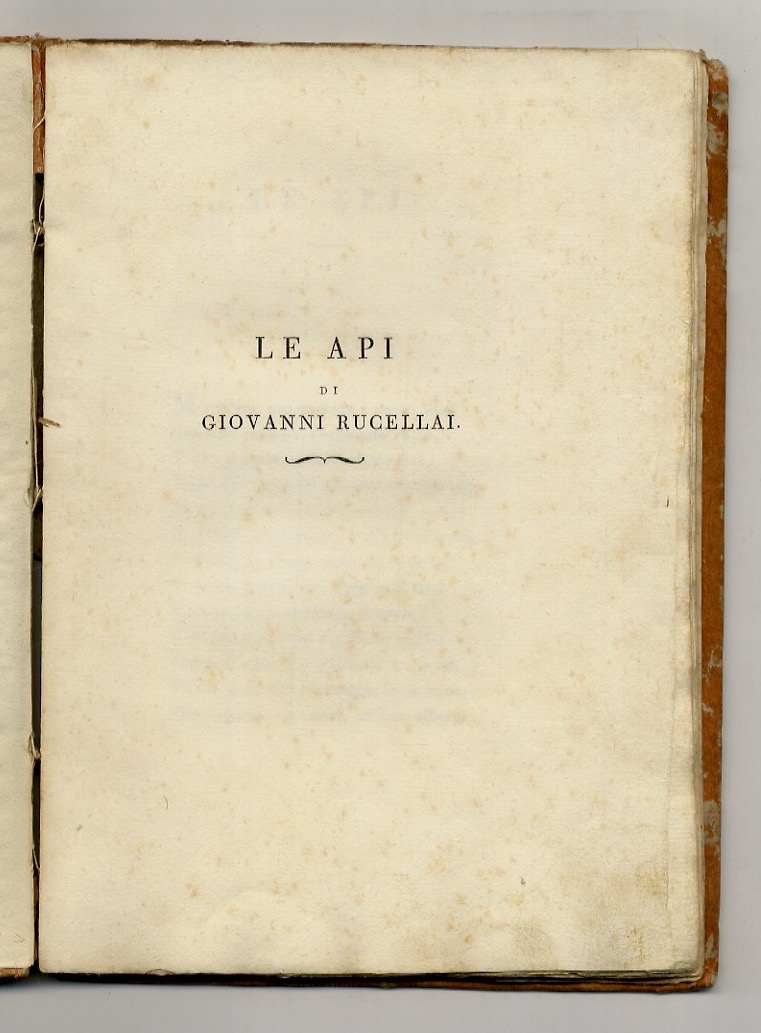 Le Api di Giovanni Rucellai.
