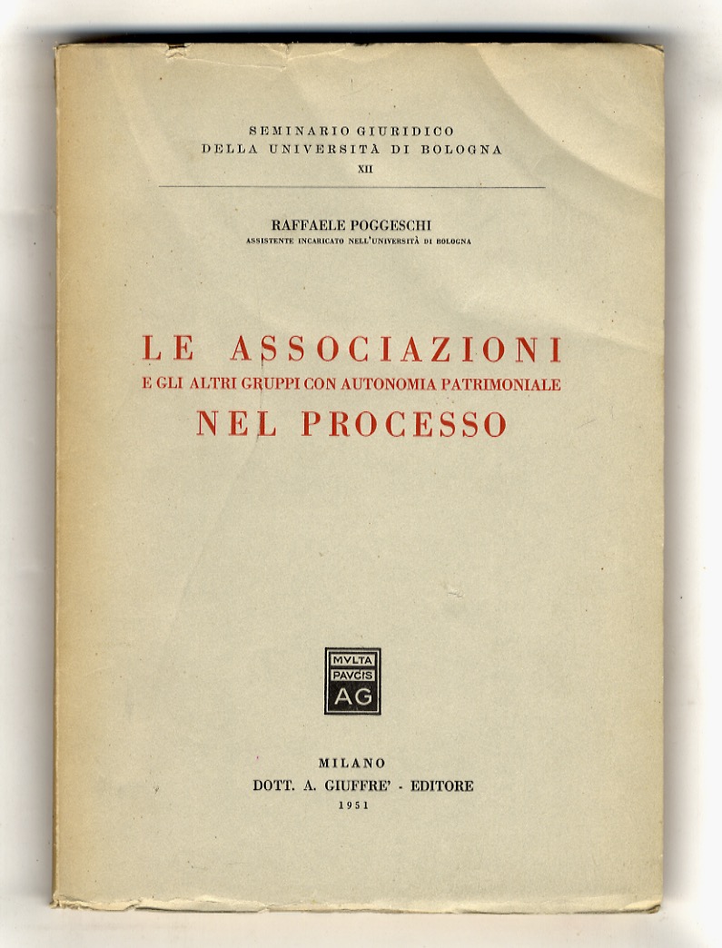 Le associazioni e gli altri gruppi con autonomia patrimoniale nel …