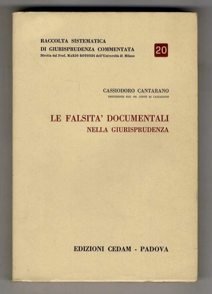 Le falsità documentali nella giurisprudenza.