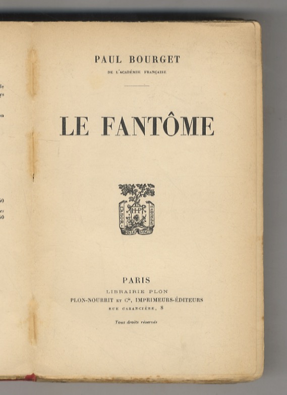 Le Fantôme.