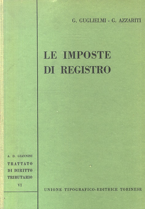 Le imposte di registro.