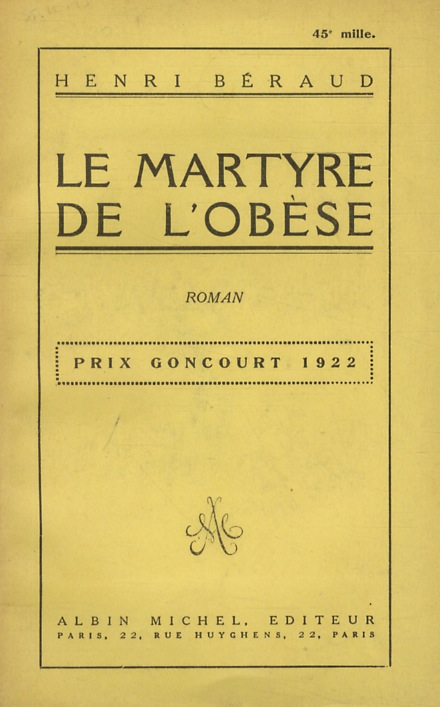 Le martyre de l'obèse.