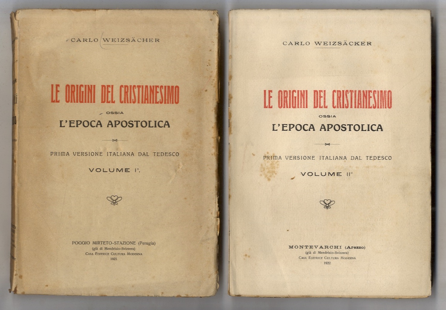 Le origini del Cristianesimo, ossia l'epoca apostolica. Prima versione italiana …